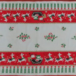 Santa, sleigh and reindeeer